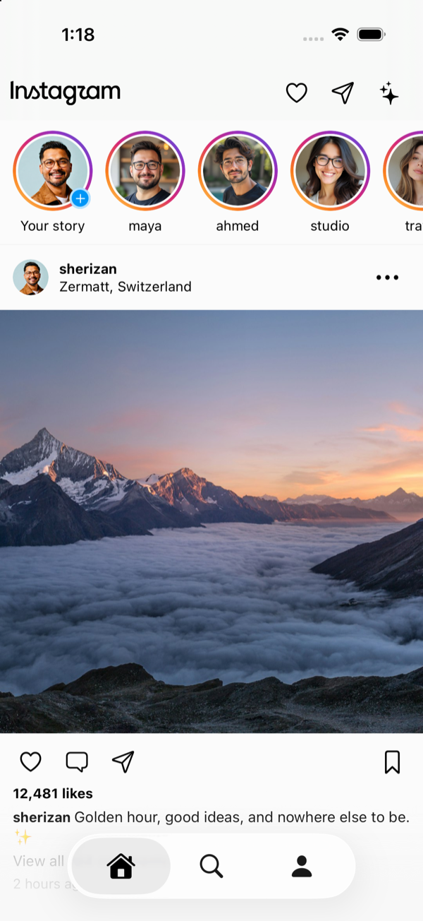 instagram, as published